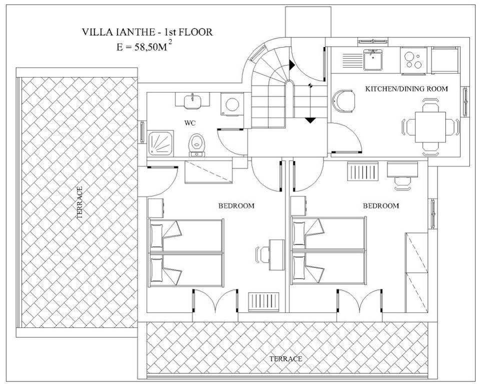 Korallis Villas Livathos  Dış mekan fotoğraf